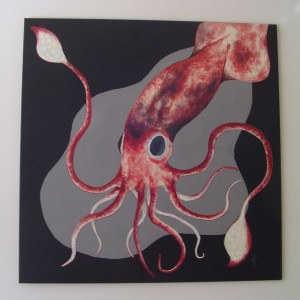 Large squid painting I did