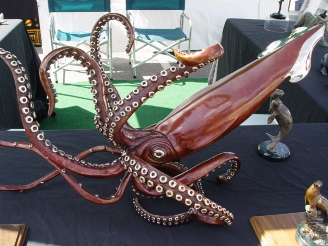 Bronze Giant Squid, by Kirk McGuire (1 of 4)