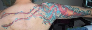 Jared Kibele's Architeuthis tattoo (1 of 2)