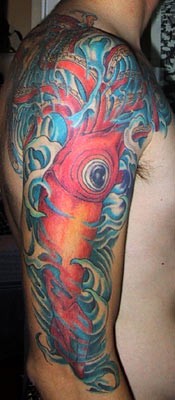 Jared Kibele's Architeuthis tattoo (2 of 2)