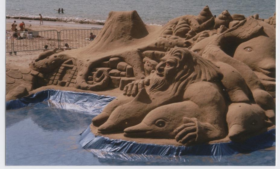 Octopus Sand Castle (2 of 3)