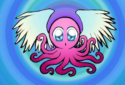 Takokami, god of the octopi (purple)