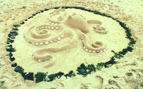 Tintenfisch's Octopus Sand Sculpture (3 of 3)